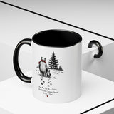 Never Forget The Difference You Make Coffee Mug — Elephant Teacher Appreciation Gift — Accent Color Ceramic 11oz 15oz — Product view — Photo 21