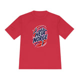 Norway Soccer T Shirt, Heia Norge Tee, World Football Fan Shirt, Moisture Wicking Sport Tee — Front view — Photo 7