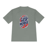 Norway Soccer T Shirt, Heia Norge Tee, World Football Fan Shirt, Moisture Wicking Sport Tee — Front view — Photo 8