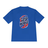 Norway Soccer T Shirt, Heia Norge Tee, World Football Fan Shirt, Moisture Wicking Sport Tee — Front view — Photo 10