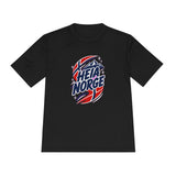 Norway Soccer T Shirt, Heia Norge Tee, World Football Fan Shirt, Moisture Wicking Sport Tee — Front view — Photo 6