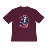Norway Soccer T Shirt, Heia Norge Tee, World Football Fan Shirt, Moisture Wicking Sport Tee — Front view — Photo 5