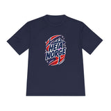 Norway Soccer T Shirt, Heia Norge Tee, World Football Fan Shirt, Moisture Wicking Sport Tee — Front view — Photo 9