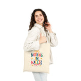 Nothing In Excess Tote Bag — Ancient Wisdom Quote Canvas Bag — Colorful Philosophy Gift — Product view — Photo 7
