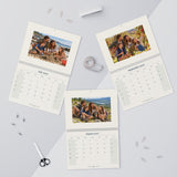 Personalized 2027 Family Photo Wall Calendar — 12 Photos — 11" x 8.5" / Matte — personalized example, official product view 12