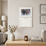 Personalized 2027 Family Photo Wall Calendar — 12 Photos — 11" x 8.5" / Matte — personalized example, official product view 5