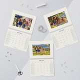 Personalized 2027 Family Photo Wall Calendar — 12 Photos — 11" x 8.5" / Matte — personalized example, official product view 11