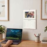Personalized 2027 Family Photo Wall Calendar — 12 Photos — 11" x 8.5" / Matte — personalized example, official product view 6