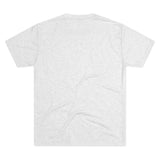 Personalized A New Chapter Name & Year Tri Blend Tee — Tri-Blend Heather White / L, Tri-Blend Heather White / XL, Tri-Blend Heather White / S, Tri-Blend Heather White / M, Tri-Blend Heather White / 2XL — personalized example, official product view 2