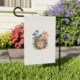 Personalized Bluebird Garden Family Name Banner — 12 × 18 — 12'' × 18'' — personalized example, official product view 5