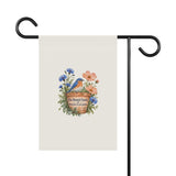 Personalized Bluebird Garden Family Name Banner — 12 × 18 — 12'' × 18'' — personalized example, official product view 2