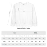 Personalized Cosmos Butterfly Name Toddler Sweatshirt — 2T / Natural Heather, 3T / Natural Heather, 4T / Natural Heather, 5/6 Years / Natural Heather, 7T / Natural Heather — personalized example, official product view 8