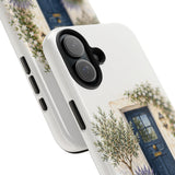 Personalized Cottage Door Family Name Tough Phone Case — iPhone 16 Plus — personalized example, official product view 11