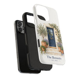 Personalized Cottage Door Family Name Tough Phone Case — iPhone 16 Pro Max — personalized example, official product view 9