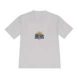 Personalized Dawn Crew Team & Name Moisture Wicking Tee — Silver / M, Silver / L, Silver / S, Silver / XL, Silver / 2XL — personalized example, official product view 6