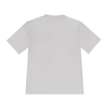 Personalized Dawn Crew Team & Name Moisture Wicking Tee — Silver / M, Silver / L, Silver / S, Silver / XL, Silver / 2XL — personalized example, official product view 7