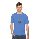 Personalized Dawn Crew Team & Name Moisture Wicking Tee — Carolina Blue / XL, Carolina Blue / S, Carolina Blue / M, Carolina Blue / L, Carolina Blue / 2XL — personalized example, official product view 13