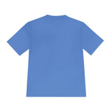 Personalized Dawn Crew Team & Name Moisture Wicking Tee — Carolina Blue / XL, Carolina Blue / S, Carolina Blue / M, Carolina Blue / L, Carolina Blue / 2XL — personalized example, official product view 12