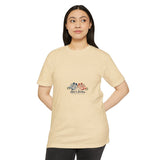 Personalized Early Miles Running Buddies Name T-Shirt — CVC Cream / 2XL, CVC Cream / S, CVC Cream / L, CVC Cream / XL, CVC Cream / M — personalized example, official product view 5