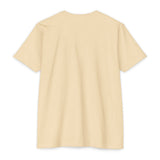 Personalized Early Miles Running Buddies Name T-Shirt — CVC Cream / 2XL, CVC Cream / S, CVC Cream / L, CVC Cream / XL, CVC Cream / M — personalized example, official product view 2