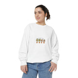 Personalized Family Orchard Sweatshirt — Four Names — White / XL, White / L, White / S, White / M, White / 2XL — personalized example, official product view 5