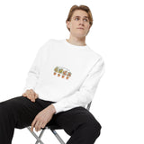 Personalized Family Orchard Sweatshirt — Four Names — White / XL, White / L, White / S, White / M, White / 2XL — personalized example, official product view 7