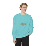 Personalized Family Orchard Sweatshirt — Four Names — Chalky Mint / M, Chalky Mint / S, Chalky Mint / L, Chalky Mint / XL, Chalky Mint / 2XL — personalized example, official product view 21