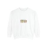 Personalized Family Orchard Sweatshirt — Four Names — White / XL, White / L, White / S, White / M, White / 2XL — personalized example, official product view 1