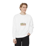 Personalized Family Orchard Sweatshirt — Four Names — White / XL, White / L, White / S, White / M, White / 2XL — personalized example, official product view 3