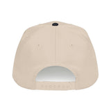 Personalized Fishing Title Embroidered Mid Profile Cap — One size / Black / Natural — personalized example, official product view 11