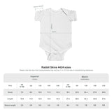 Personalized Little Acorn Baby Name Bodysuit — Woodland Gift — White / 24M, White / 6M, White / 18M, White / 12M — personalized example, official product view 3