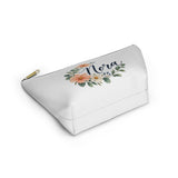 Personalized Little Garden Zipper Pouch — Custom Name — Small / Black zipper — personalized example, official product view 17