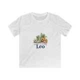 Personalized Little Gardener Name Kids Cotton T-Shirt — White / XL, White / L, White / S, White / XS, White / M — personalized example, official product view 1