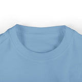 Personalized Little Sunshine Baby Name Fine Jersey Tee — Light Blue / 18M, Light Blue / 12M, Light Blue / 6M, Light Blue / 24M — personalized example, official product view 11