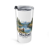 Personalized New Everyday Adventure Retirement Tumbler — Name & Year, 20oz — 20oz — personalized example, official product view 4