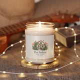 Personalized New Home Family Name Soy Blend Candle — 9oz — Clean Cotton / 9oz — personalized example, official product view 3