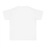 Personalized Picnic Party Name Youth Garment Dyed Tee — White / XS, White / S, White / M, White / L, White / XL — personalized example, official product view 2