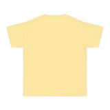 Personalized Picnic Party Name Youth Garment Dyed Tee — Butter / XS, Butter / S, Butter / M, Butter / L, Butter / XL — personalized example, official product view 6