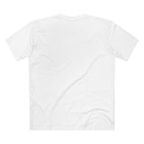 Personalized Saturday Cafe Names & Place Cotton T-Shirt — White / M, White / S, White / L, White / XL, White / 2XL — personalized example, official product view 2