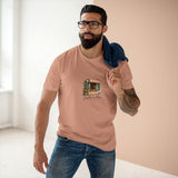 Personalized Saturday Cafe Names & Place Cotton T-Shirt — Pale Pink / XL, Pale Pink / M, Pale Pink / L, Pale Pink / S, Pale Pink / 2XL — personalized example, official product view 11