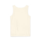 Personalized Seashell Name & Beach Memory Garment Dyed Tank — 2XL / Ivory, S / Ivory, L / Ivory, M / Ivory, XL / Ivory — personalized example, official product view 10