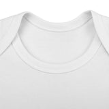 Personalized Sleeping Fawn Baby Name Rib Bodysuit — White / 6M, White / 24M, White / 12M, White / 18M, White / NB (0-3M) — personalized example, official product view 5