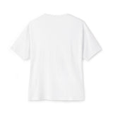 Personalized Slow Mornings Coffee Name & Year Boxy Tee — 2XL / White, XL / White, S / White, L / White, M / White — personalized example, official product view 3