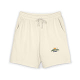 Personalized Sunrise Hills Name Garment-Dyed Fleece Shorts — S / Ivory, M / Ivory, L / Ivory, XL / Ivory, 2XL / Ivory — personalized example, official product view 1