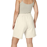 Personalized Sunrise Hills Name Garment-Dyed Fleece Shorts — S / Ivory, M / Ivory, L / Ivory, XL / Ivory, 2XL / Ivory — personalized example, official product view 7