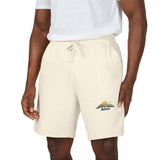 Personalized Sunrise Hills Name Garment-Dyed Fleece Shorts — S / Ivory, M / Ivory, L / Ivory, XL / Ivory, 2XL / Ivory — personalized example, official product view 8