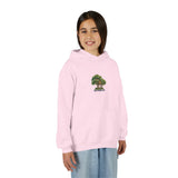 Personalized Treehouse Club Youth Hoodie — Your Club Name — Light Pink / S, Light Pink / XL, Light Pink / L, Light Pink / M — personalized example, official product view 19