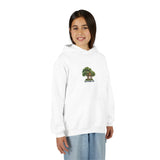 Personalized Treehouse Club Youth Hoodie — Your Club Name — White / M, White / XL, White / S, White / L — personalized example, official product view 5