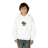 Personalized Treehouse Club Youth Hoodie — Your Club Name — White / M, White / XL, White / S, White / L — personalized example, official product view 3