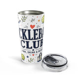 Pickleball Club 20oz Tumbler — Pickleball Player Gift — Insulated Stainless Steel Travel Cup — Product view — Photo 5